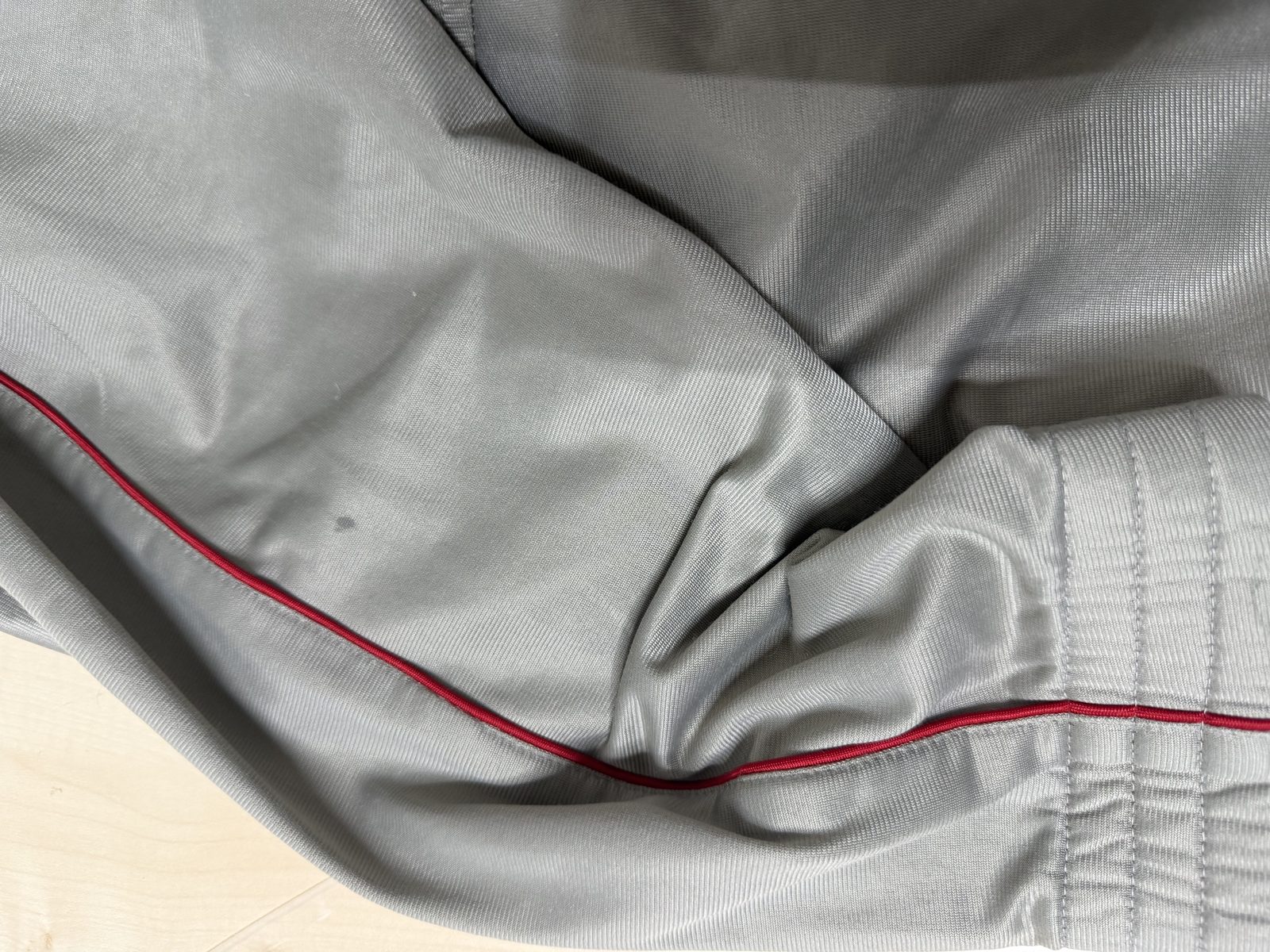 Lotto Trackjacket Talla XL Gris Rojo Vintage Sportwear Retro — foto 3