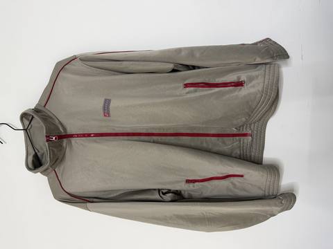 Lotto Trackjacket Talla XL Gris Rojo Vintage Sportwear Retro