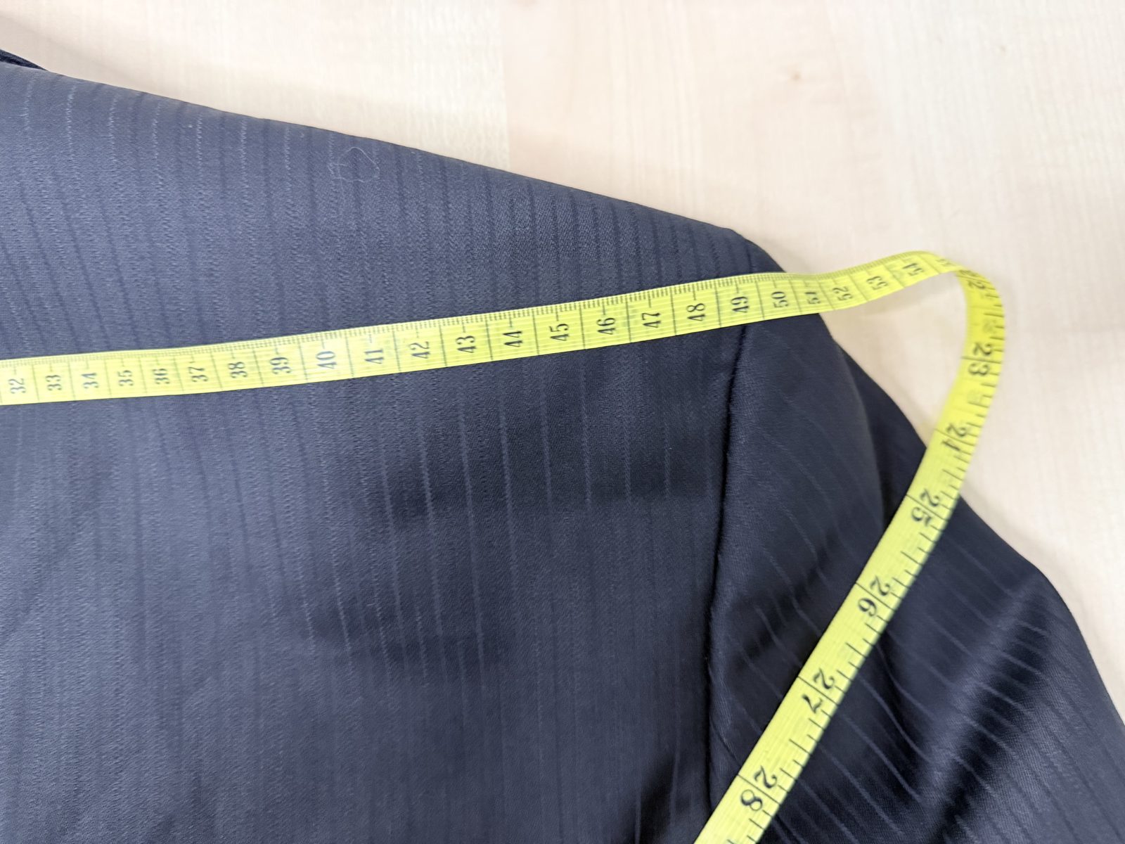 Hugo Boss Americana Blazer Negro Pinstripe Vintage Clasica — foto 7