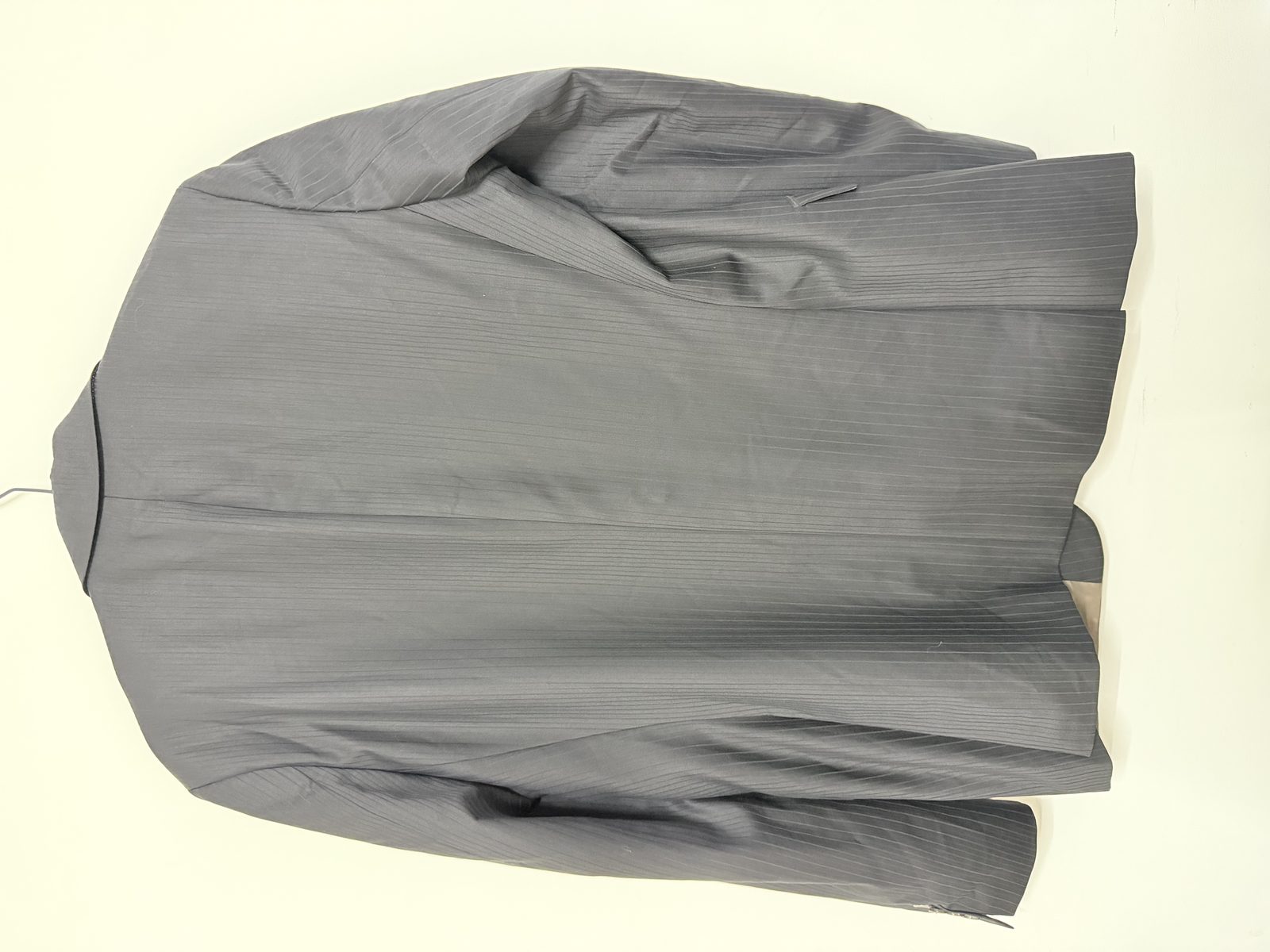 Hugo Boss Americana Blazer Negro Pinstripe Vintage Clasica — foto 2
