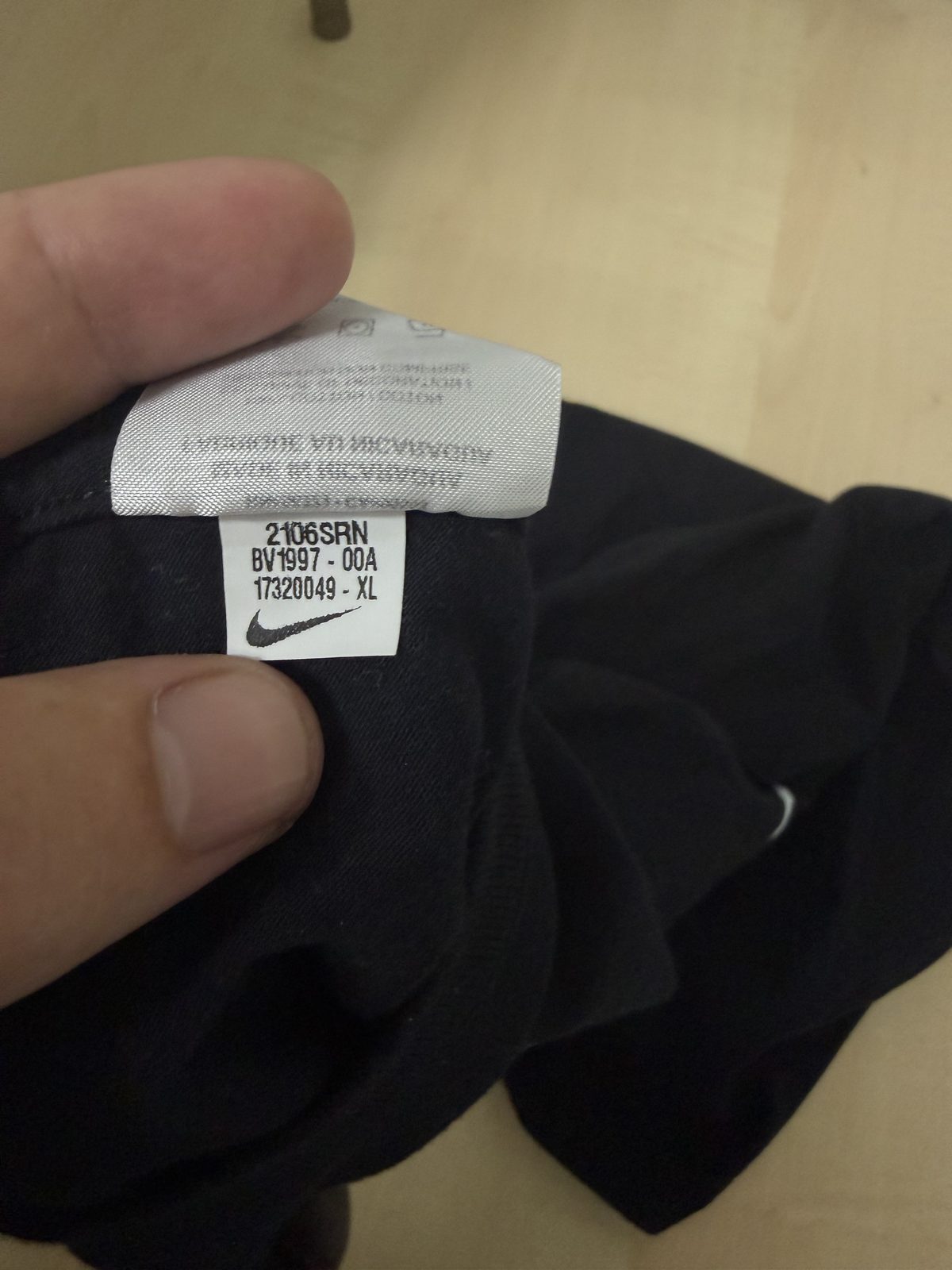 Nike The Nike Tee Vintage Armada FC Paris Talla XL Negra — foto 4