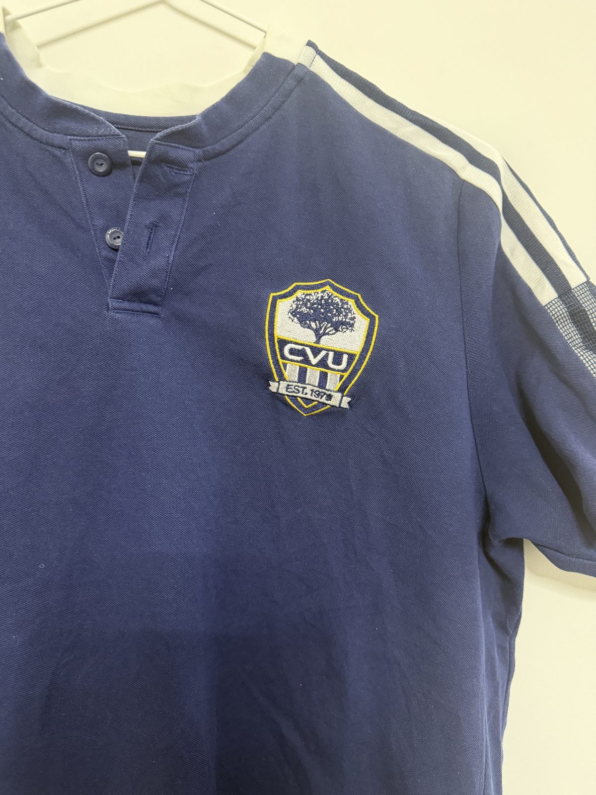 Camiseta de Fútbol Adidas CVU Azul Marino Talla L | Blokecore Sportswear — foto 2