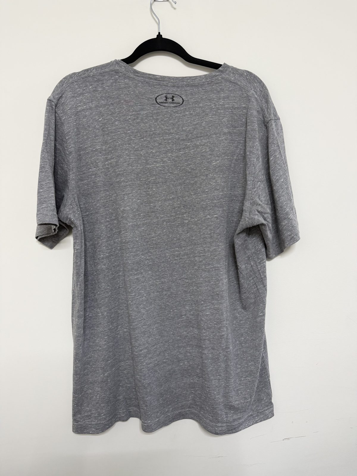 Under Armour Men's T-Shirt + Grey Heather Baseball Graphic Loose Fit L — foto 2