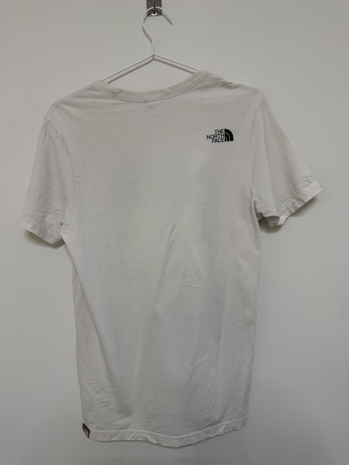 Camiseta The North Face Blanca Logo Grande Talla S Gorpcore Streetwear — foto 2