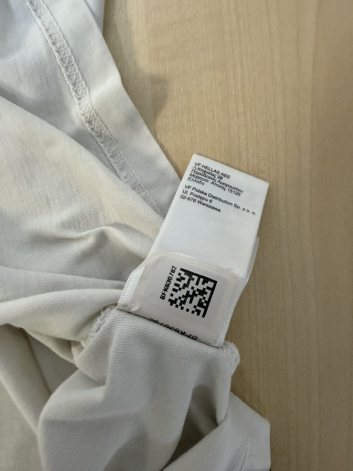 Camiseta The North Face Blanca Logo Grande Talla S Gorpcore Streetwear — foto 4
