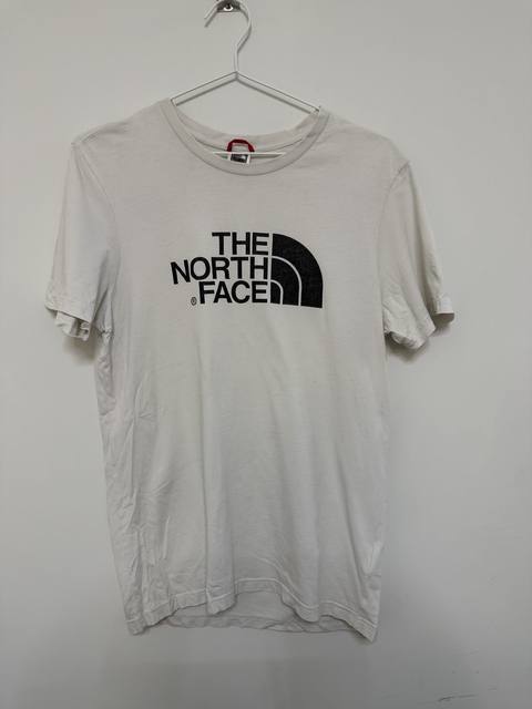 Camiseta The North Face Blanca Logo Grande Talla S Gorpcore Streetwear