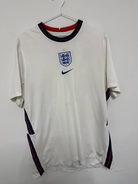 Nike Football Jersey England Euro 2020 Home Kit White XL Soccer Shirt