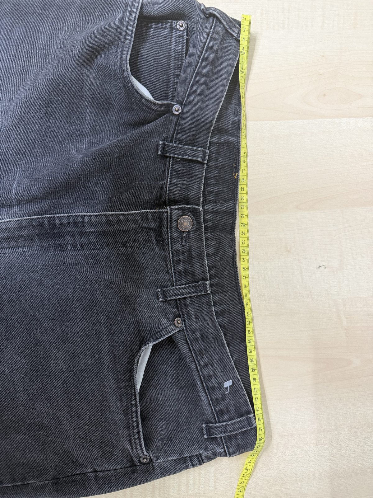Levi's vaqueros Orange Tab W40/L32 negro vintage streetwear — foto 8
