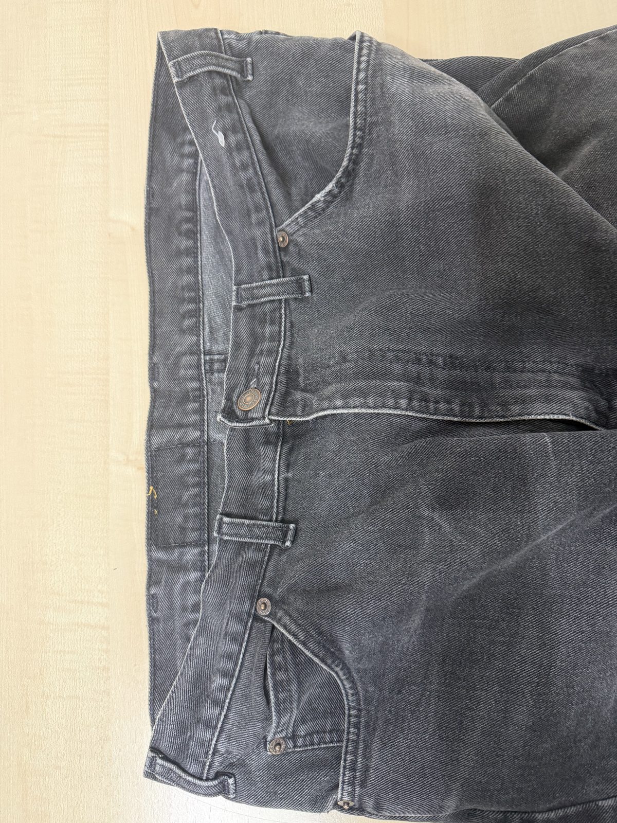 Levi's vaqueros Orange Tab W40/L32 negro vintage streetwear — foto 4