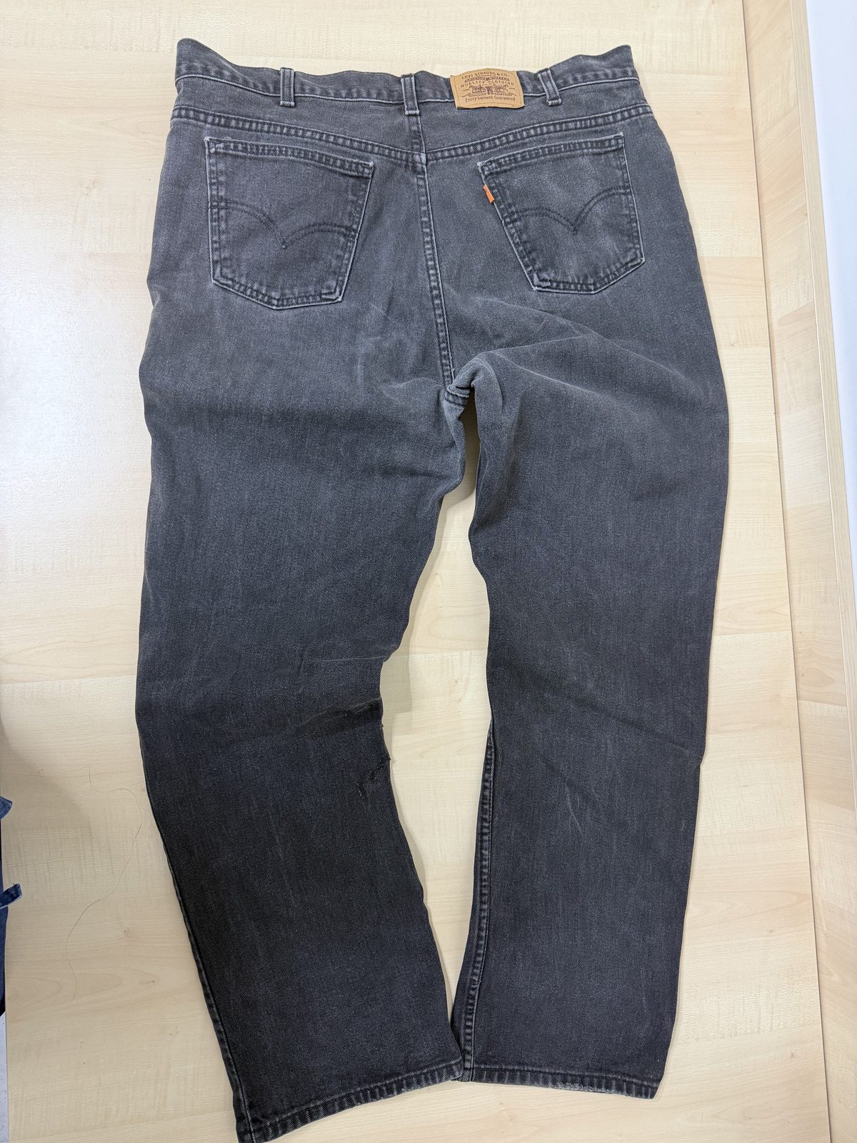 Levi's vaqueros Orange Tab W40/L32 negro vintage streetwear — foto 6