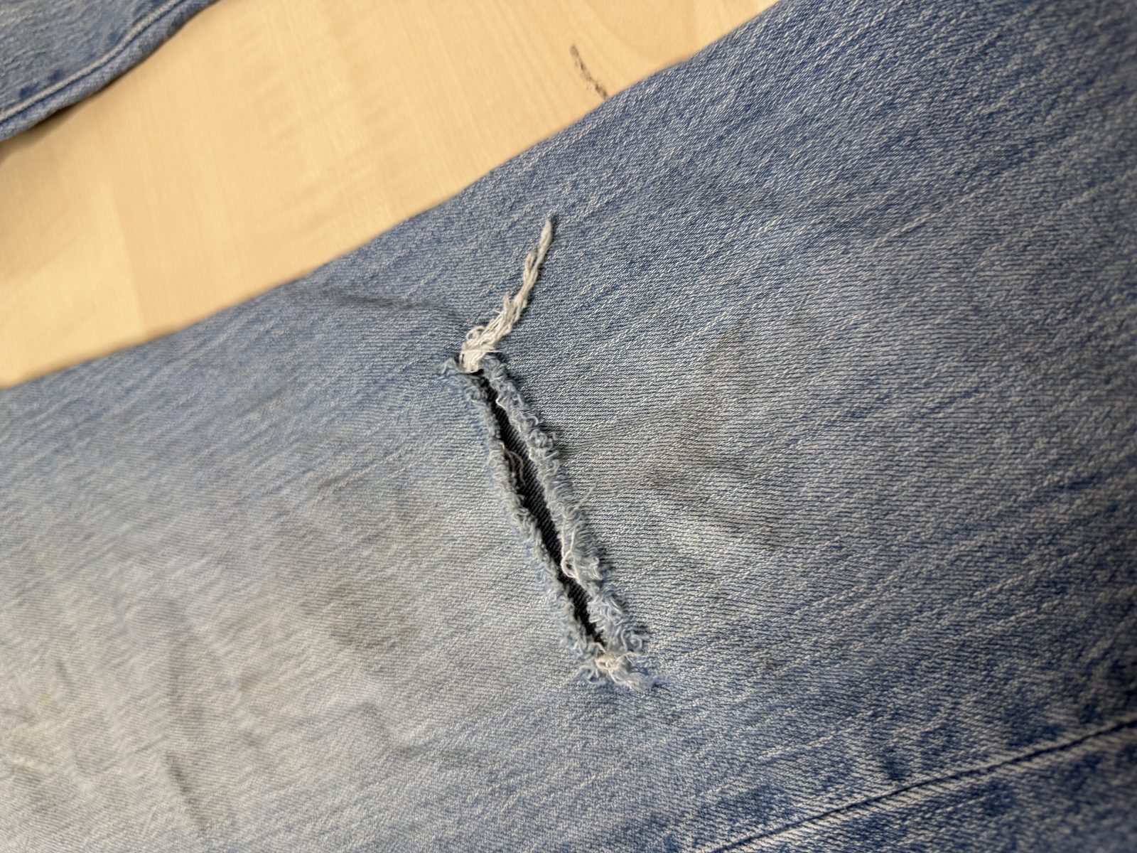 Levi's 501 vaquero recto W34 L34 azul vintage denim — foto 6