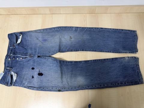 Levi's 501 vaquero recto azul vintage clásico americano