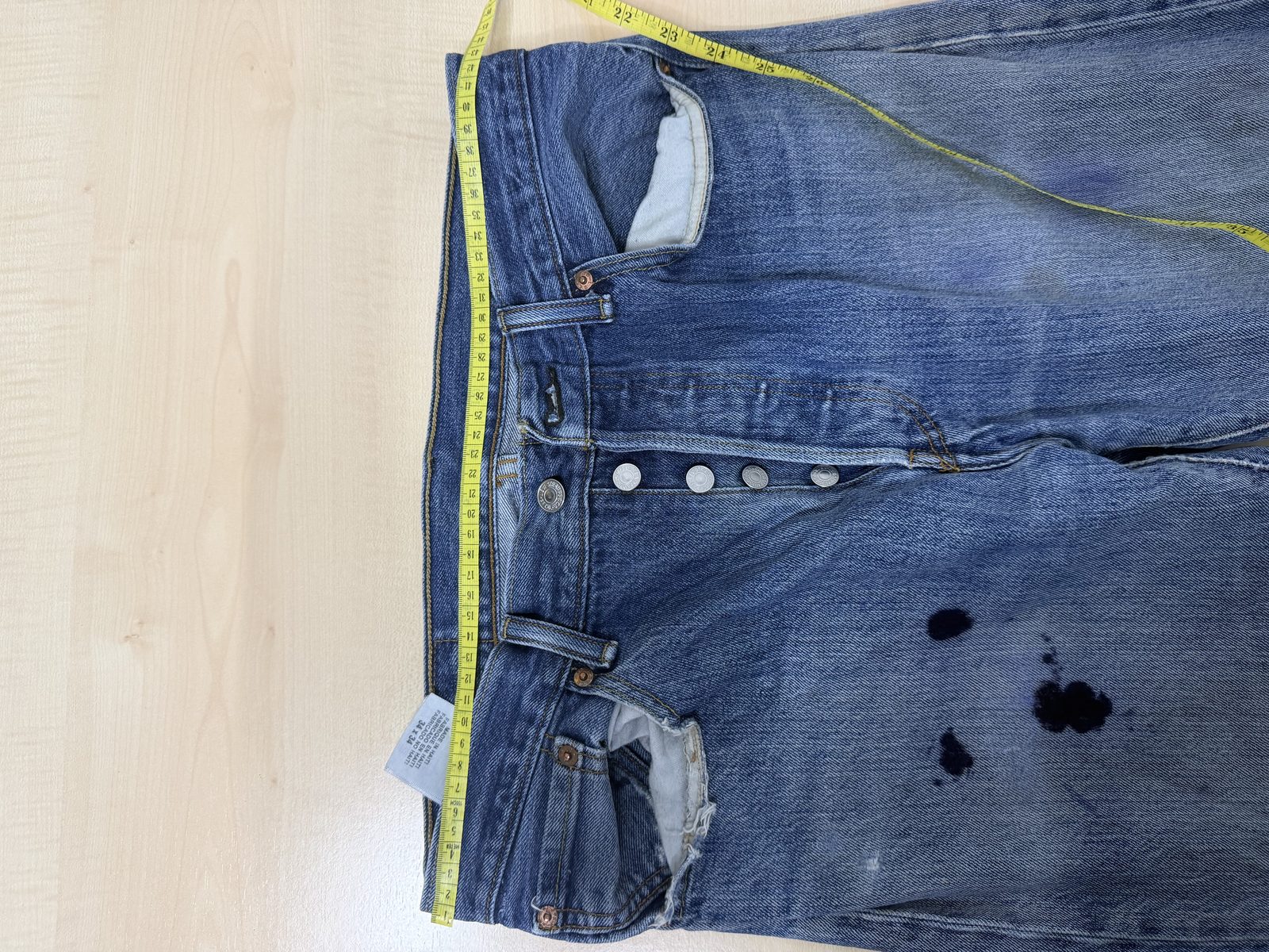 Levi's 501 vaquero recto azul vintage clásico americano — foto 19