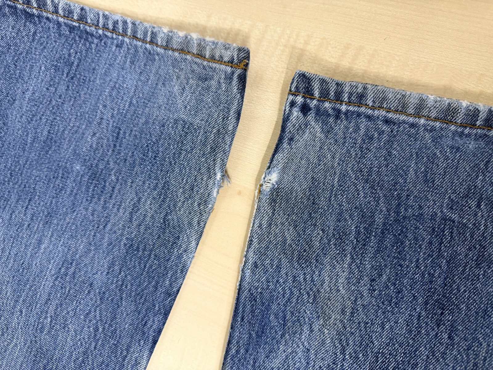Levi's 501 vaquero recto azul vintage clásico americano — foto 3