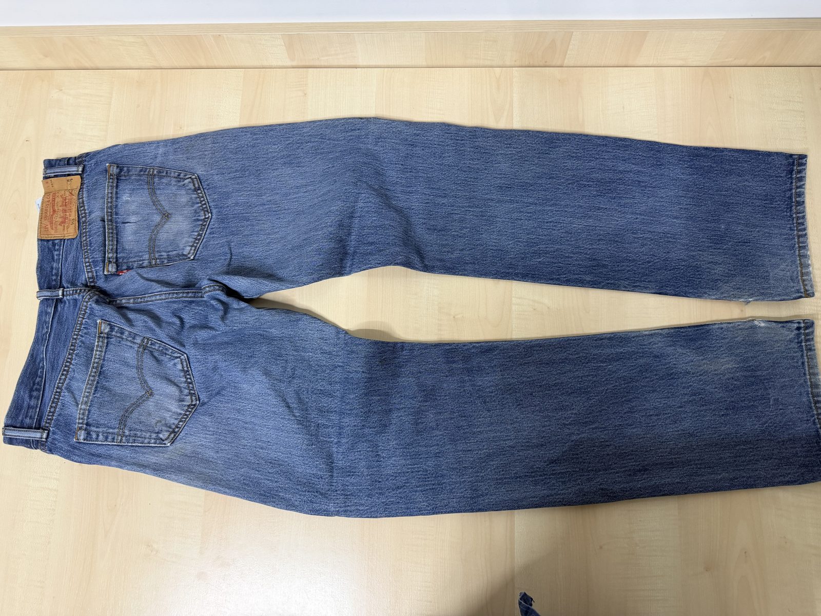 Levi's 501 vaquero recto azul vintage clásico americano — foto 2