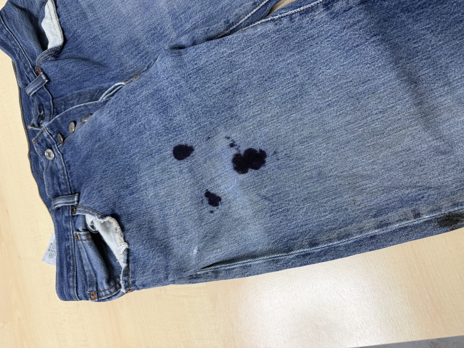Levi's 501 vaquero recto azul vintage clásico americano — foto 10