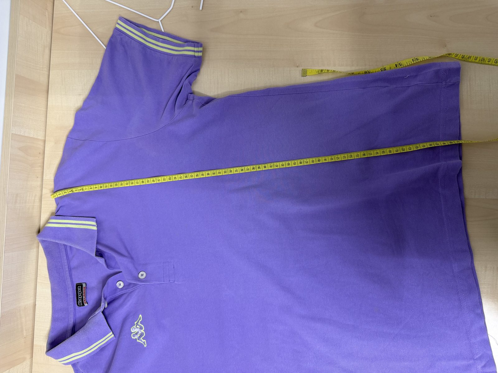 Polo Kappa manga corta Talla XL morado retro deportivo vintage — foto 5