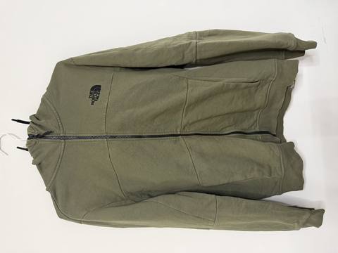 Sudadera The North Face Cremallera Verde Oliva Talla M Hombre