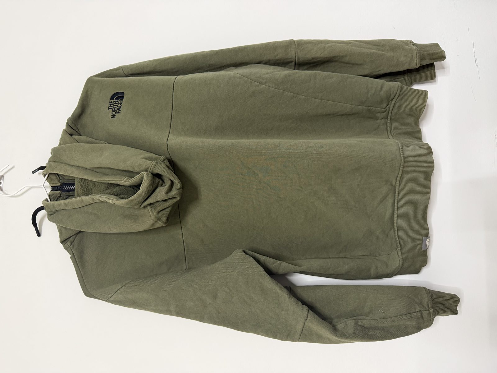 Sudadera The North Face Cremallera Verde Oliva Talla M Hombre — foto 2