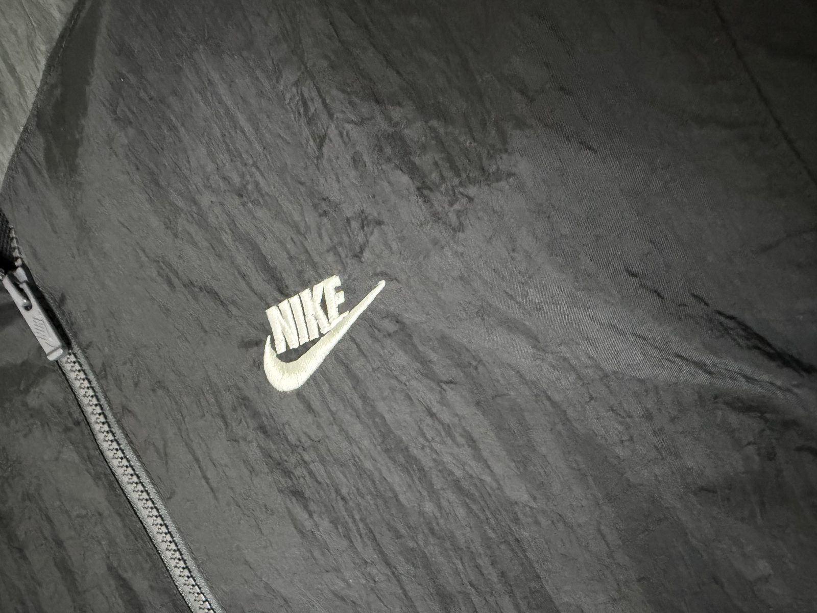 Nike cortavientos negro talla S vintage streetwear tricolor — foto 5