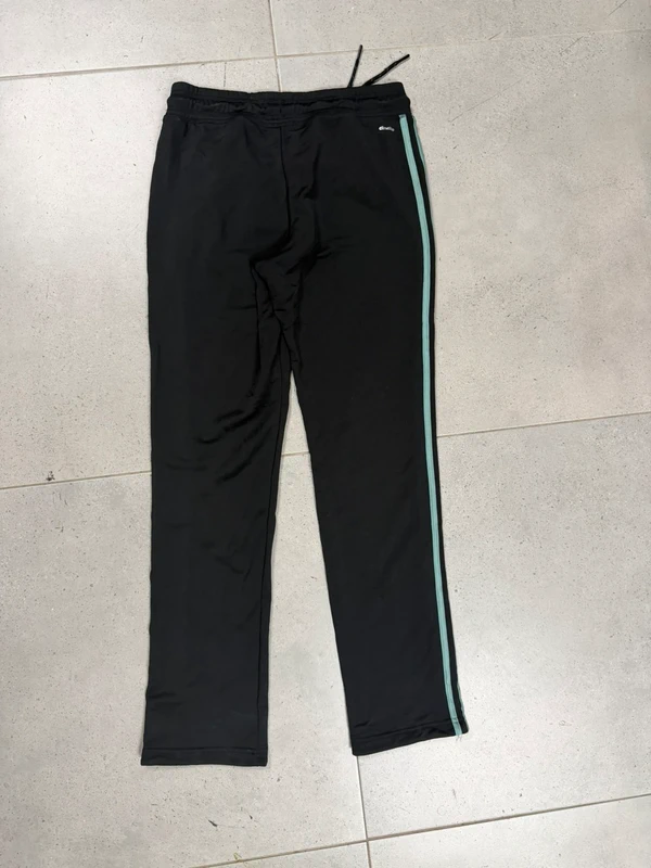 Adidas Climalite pantalón chándal mujer S negro turquesa — foto 3