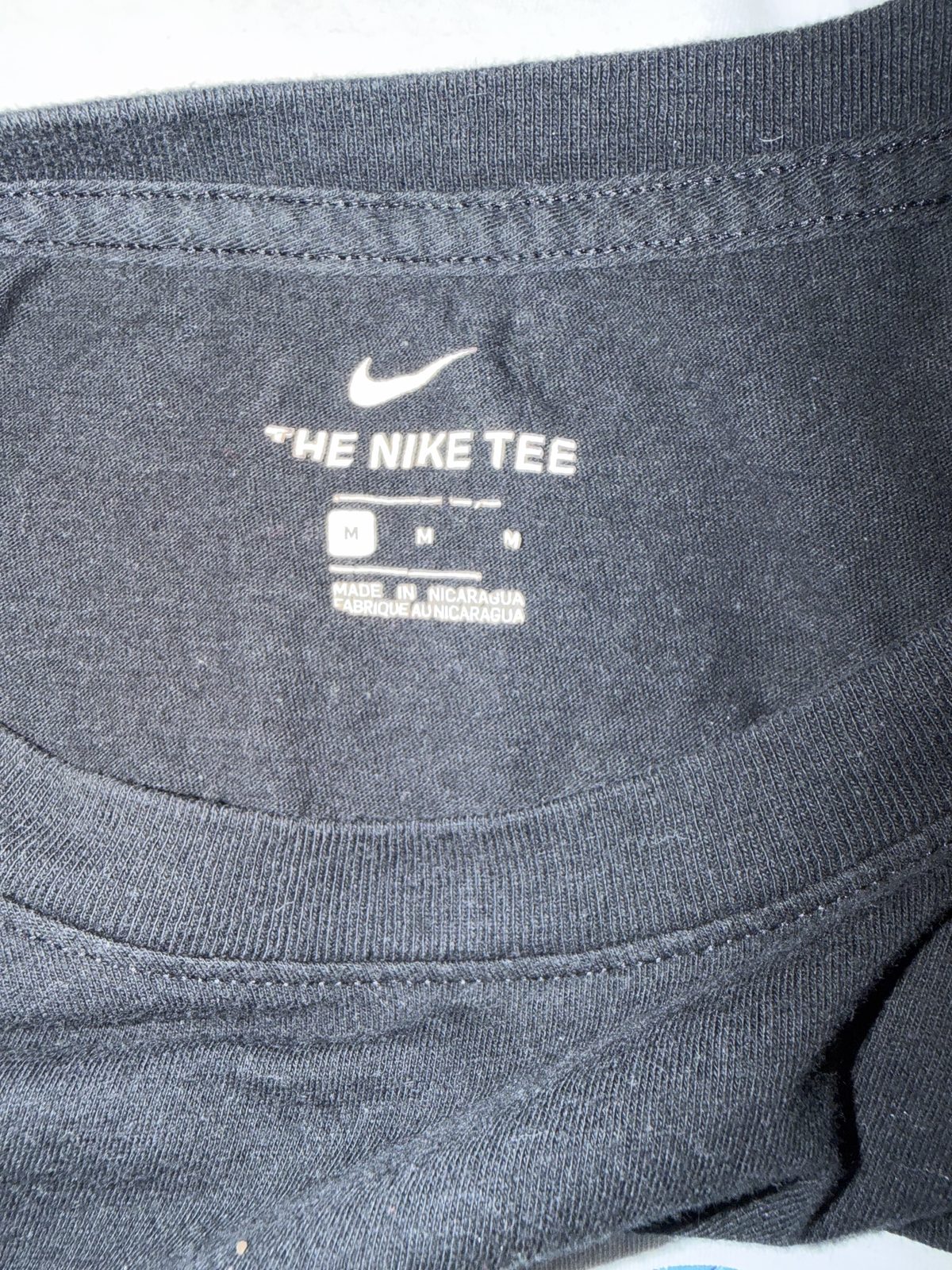 Nike Camiseta The Nike Tee Talla M Negra Básica Vintage — foto 3