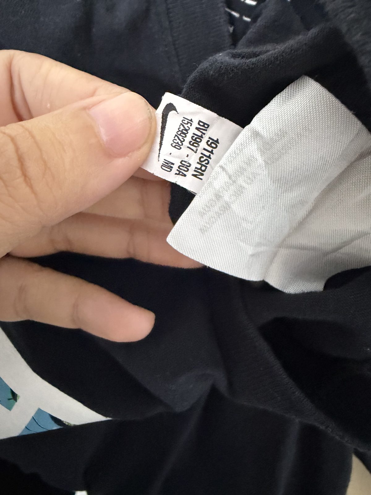 Nike Camiseta The Nike Tee Talla M Negra Básica Vintage — foto 5