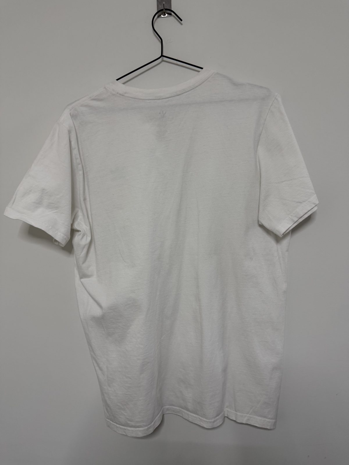 Adidas Originals Camiseta Trébol Talla L Blanca Básica Vintage — foto 2