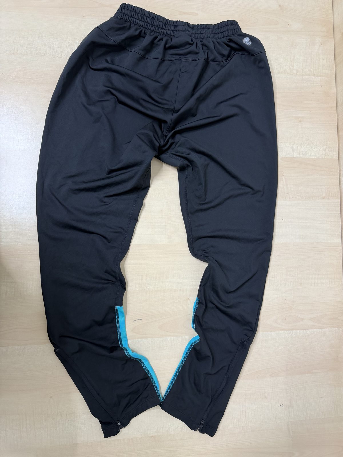 Umbro Trackpants Talla L Negro Turquesa Streetwear Vintage — foto 2