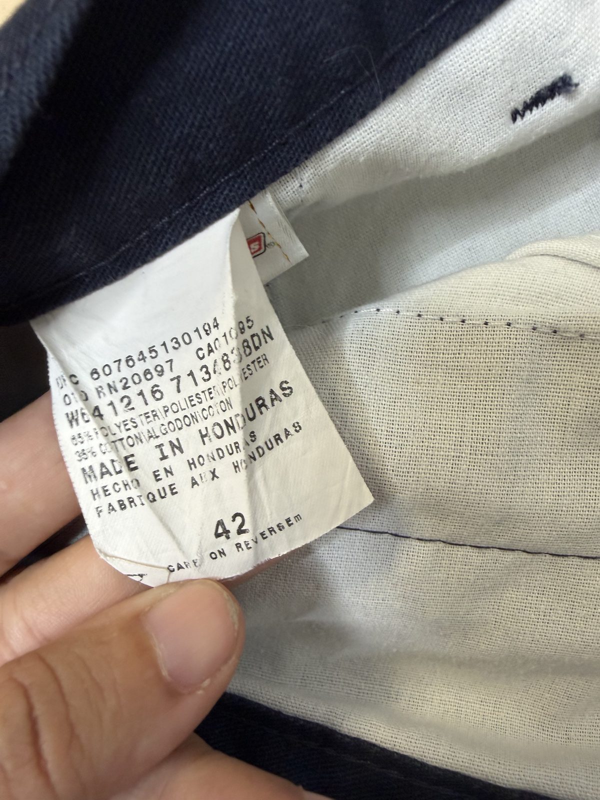 Bermuda Dickies talla 42 azul marino workwear vintage — foto 5