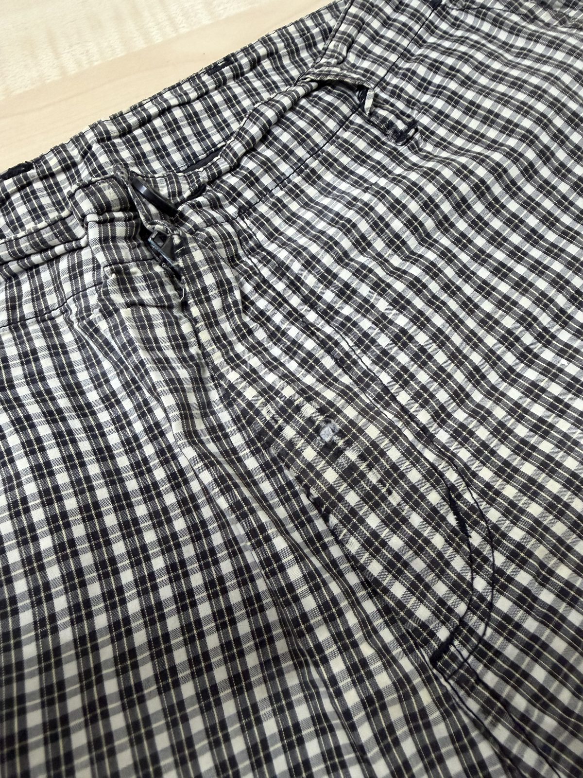 Carhartt bermuda cargo cuadros W30 vintage streetwear — foto 7