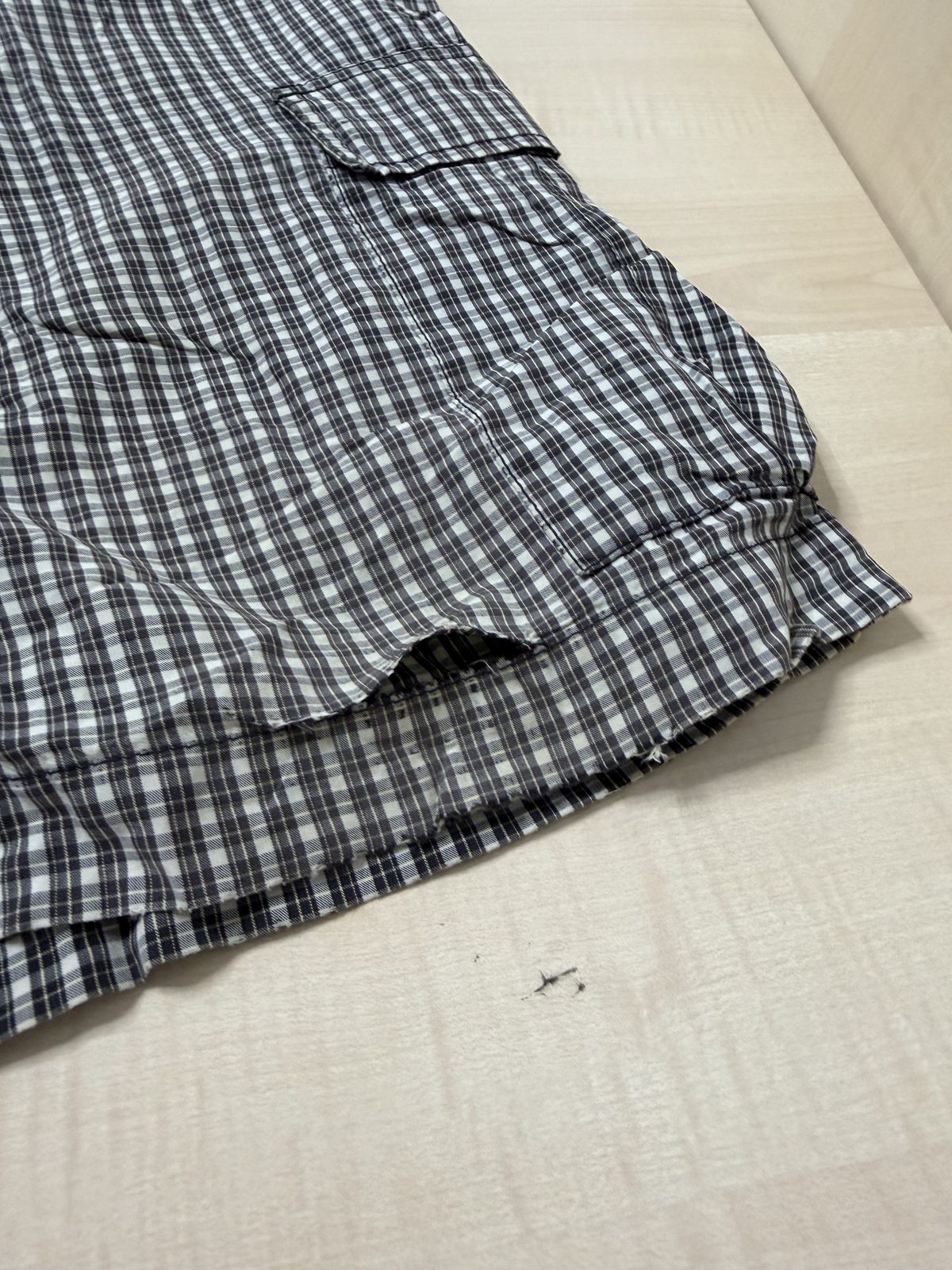Carhartt bermuda cargo cuadros W30 vintage streetwear — foto 10
