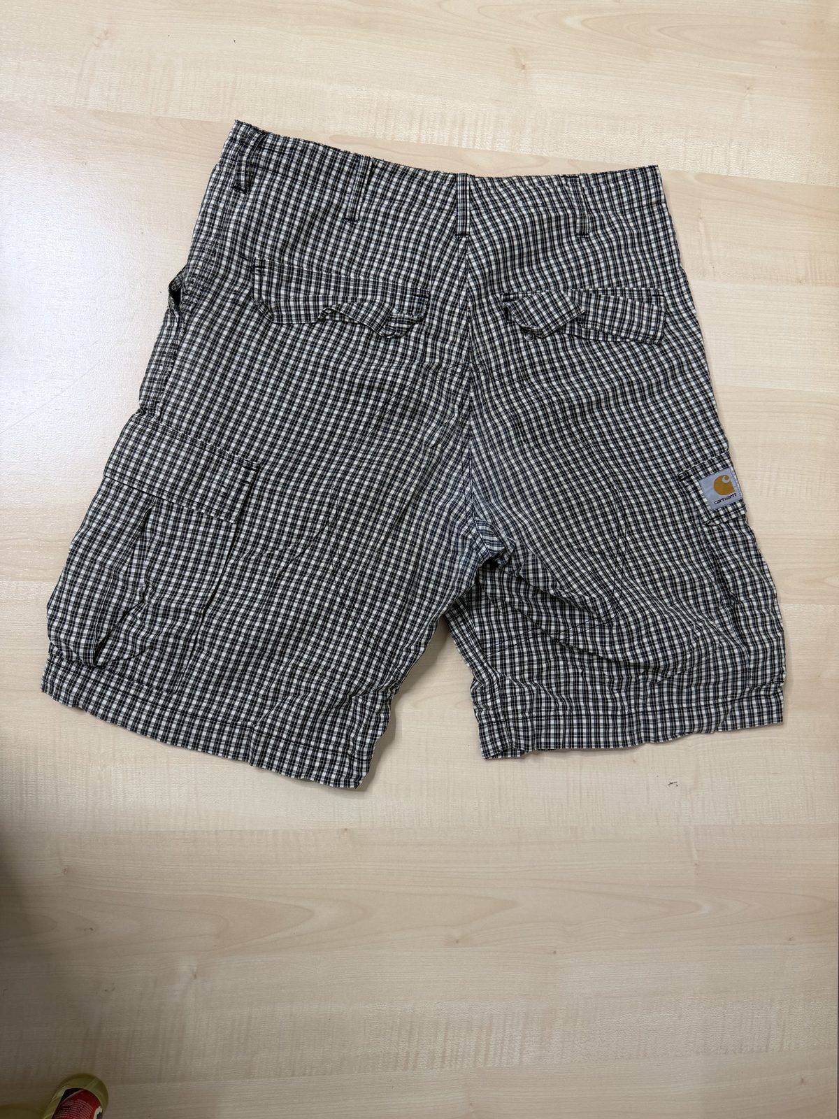 Carhartt bermuda cargo cuadros W30 vintage streetwear — foto 8