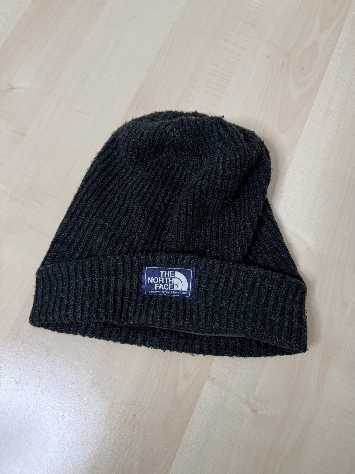 Gorro The North Face Beanie Negro Talla Única Vintage Streetwear — foto 5