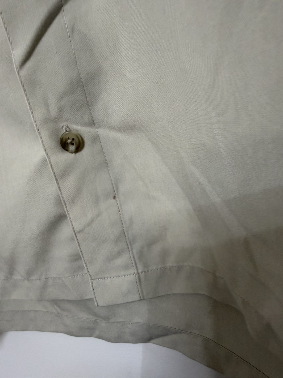 Camisa Columbia Sportswear Talla M Beige Vintage Outdoor — foto 3
