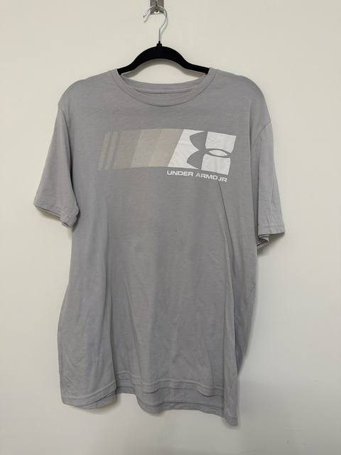 Under Armour camiseta gris L loose oversize deportiva