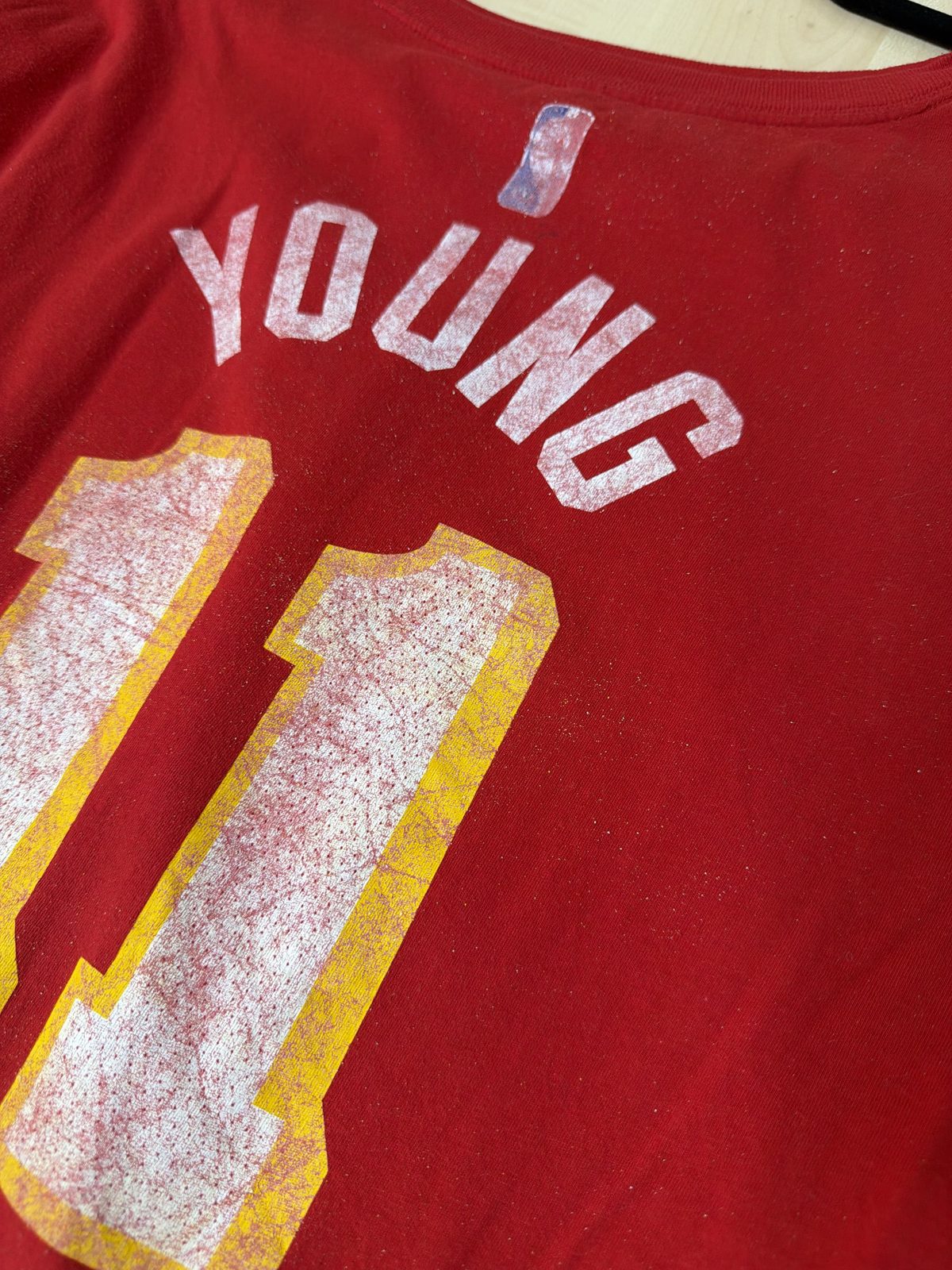 Camiseta Nike NBA Young 11 Talla XXL Roja Vintage — foto 3