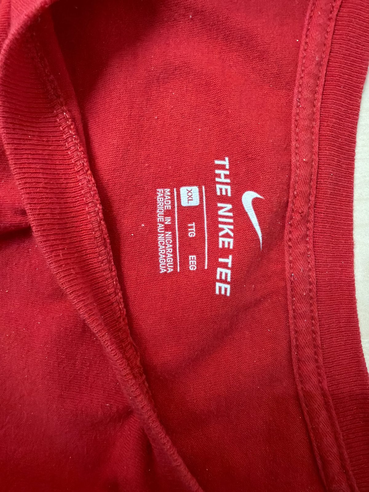 Camiseta Nike NBA Young 11 Talla XXL Roja Vintage — foto 4