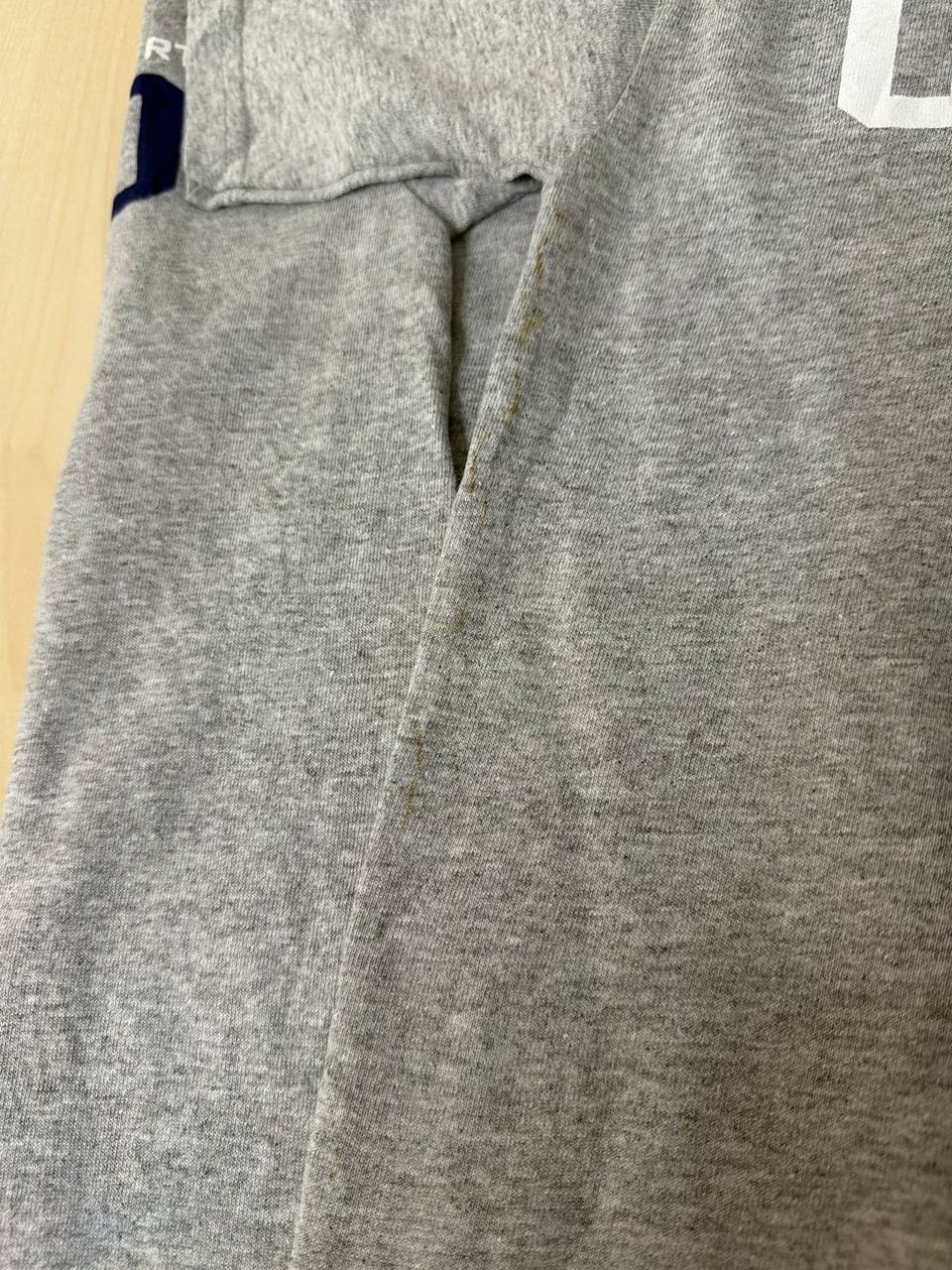 Champion Camiseta Manga Corta Gris Jaspeado Vintage Básica — foto 5