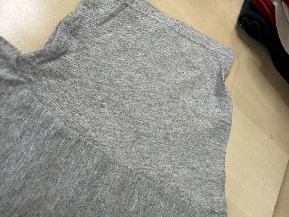 Champion Camiseta Manga Corta Gris Jaspeado Vintage Básica — foto 3
