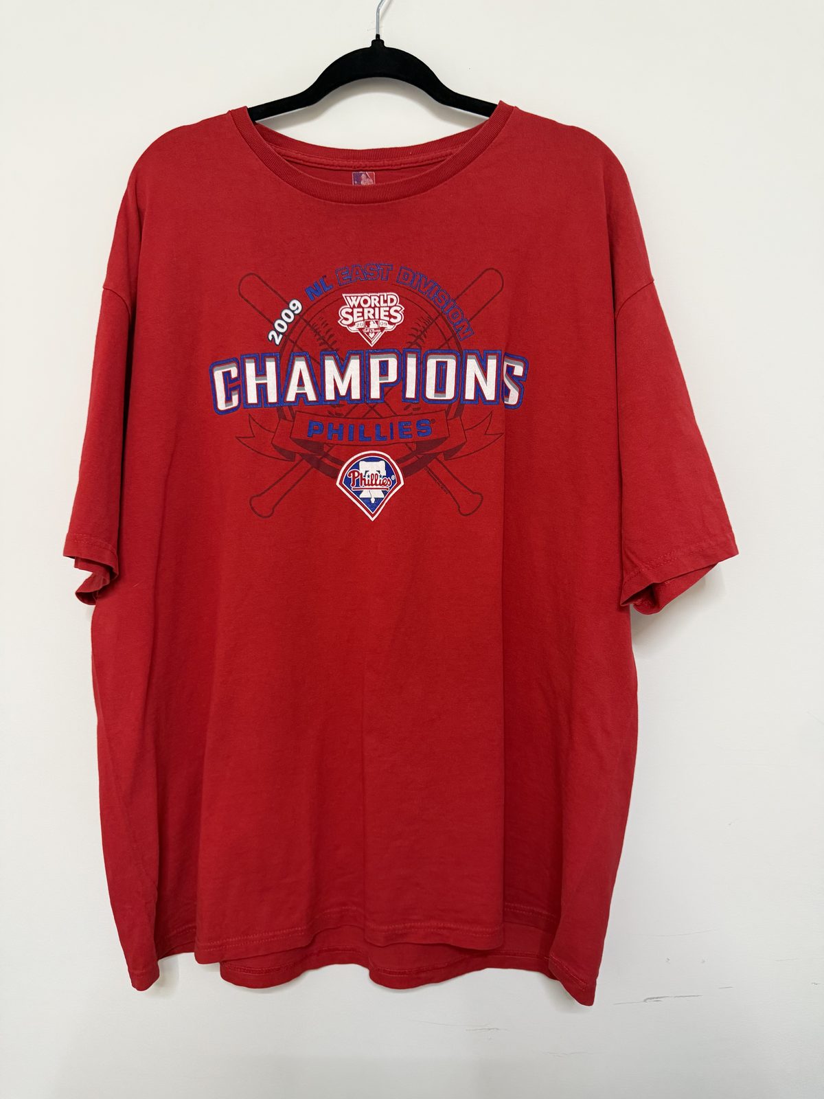 Camiseta MLB Vintage Philadelphia Phillies 2009 Champions | Talla XXL Oversize Y2K
