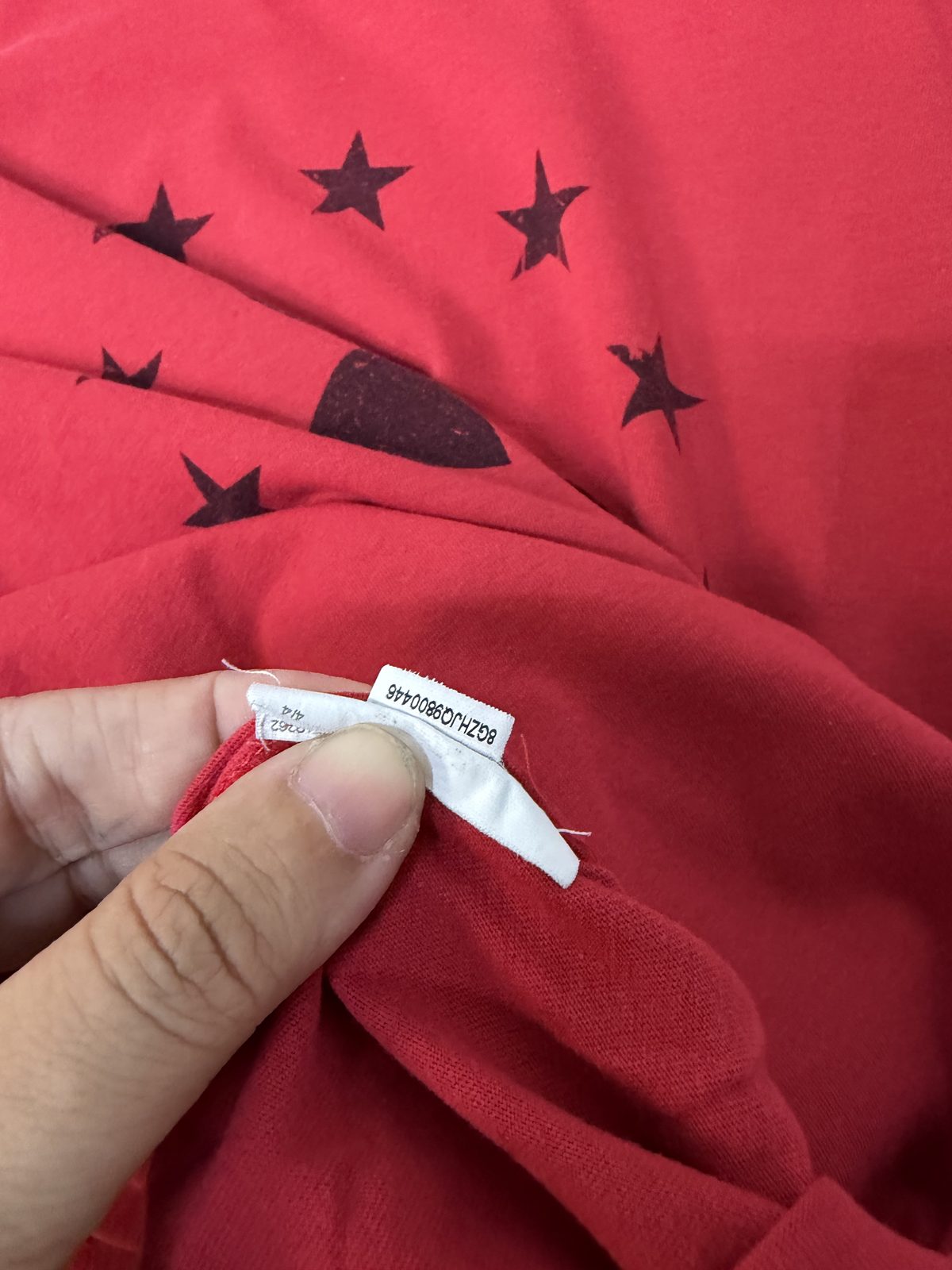 Under Armour Camiseta Roja Estrellas Talla XL Deportiva — foto 6