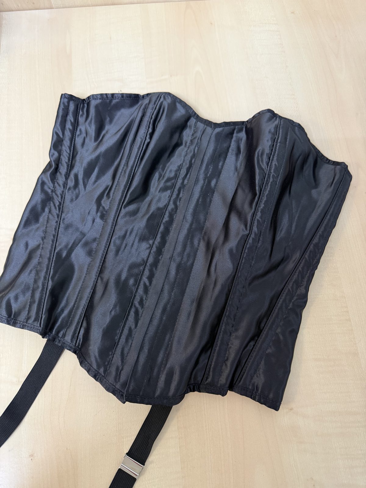 Corsé bustier Leg Avenue negro Talla L gótico burlesque — foto 2