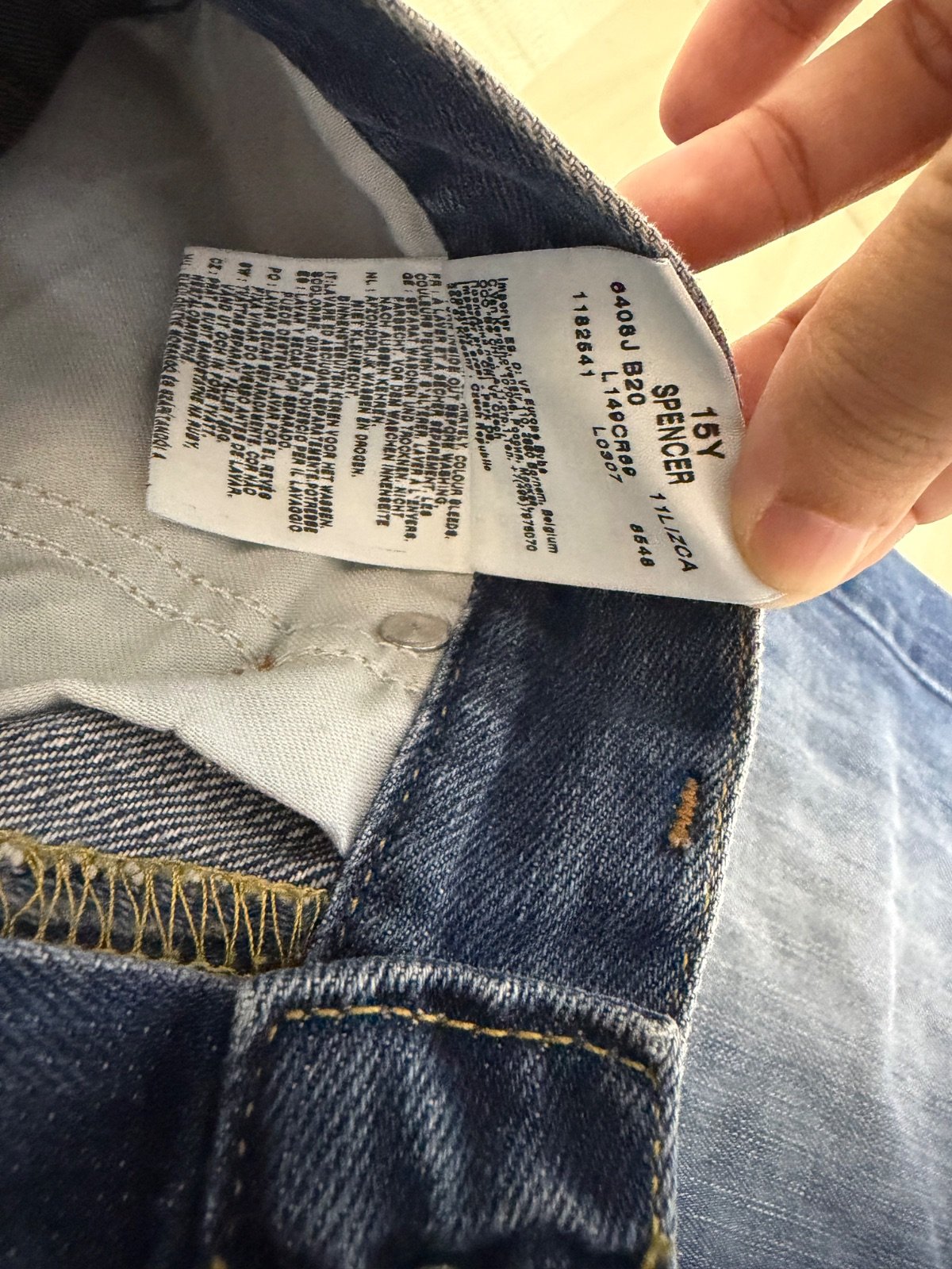 Lee Spencer Pantalón Vaquero Carpintero Talla 15A Workwear — foto 4