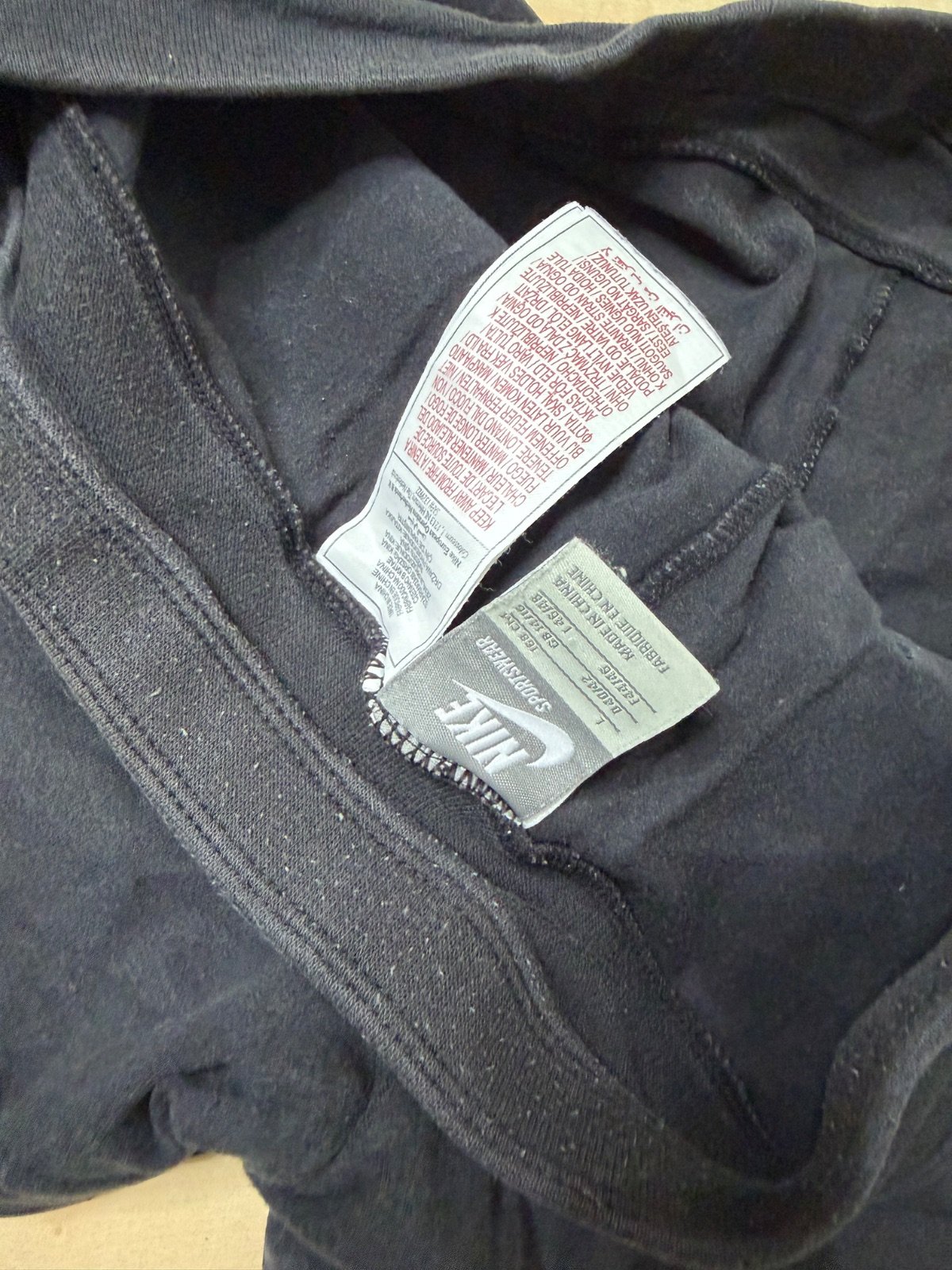 Nike Sportswear short deportivo negro L vintage retro — foto 3