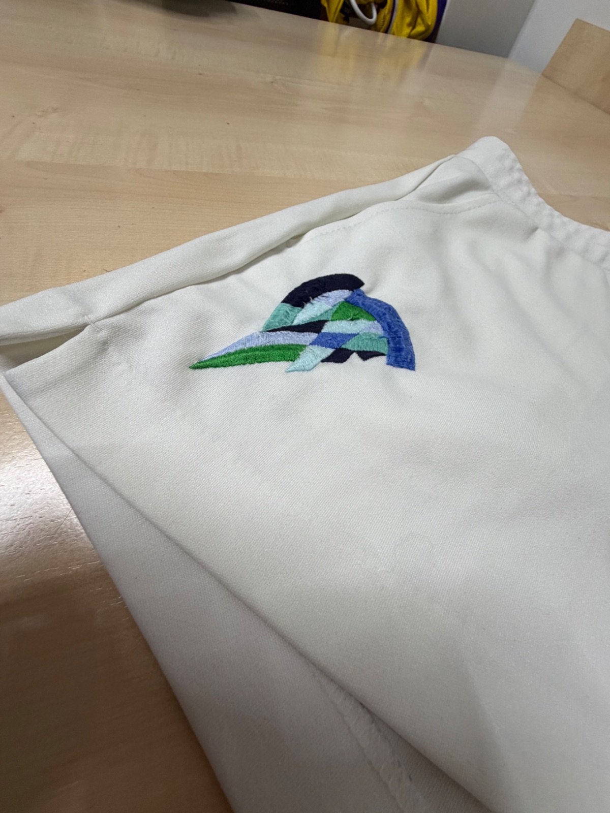 Sergio Tacchini short deportivo blanco L/XL vintage 90s — foto 2