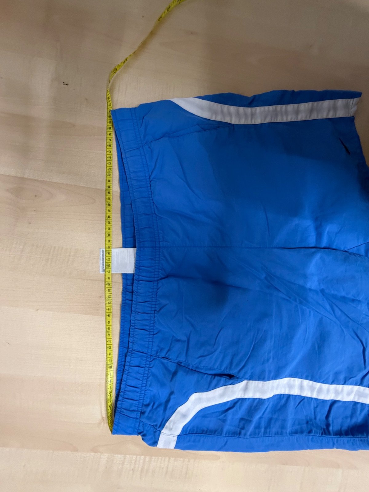 Nike pantalón corto deportivo azul Talla L Vintage Streetwear — foto 5