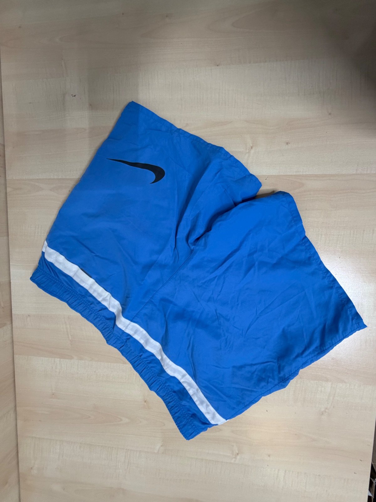 Nike pantalón corto deportivo azul Talla L Vintage Streetwear — foto 2