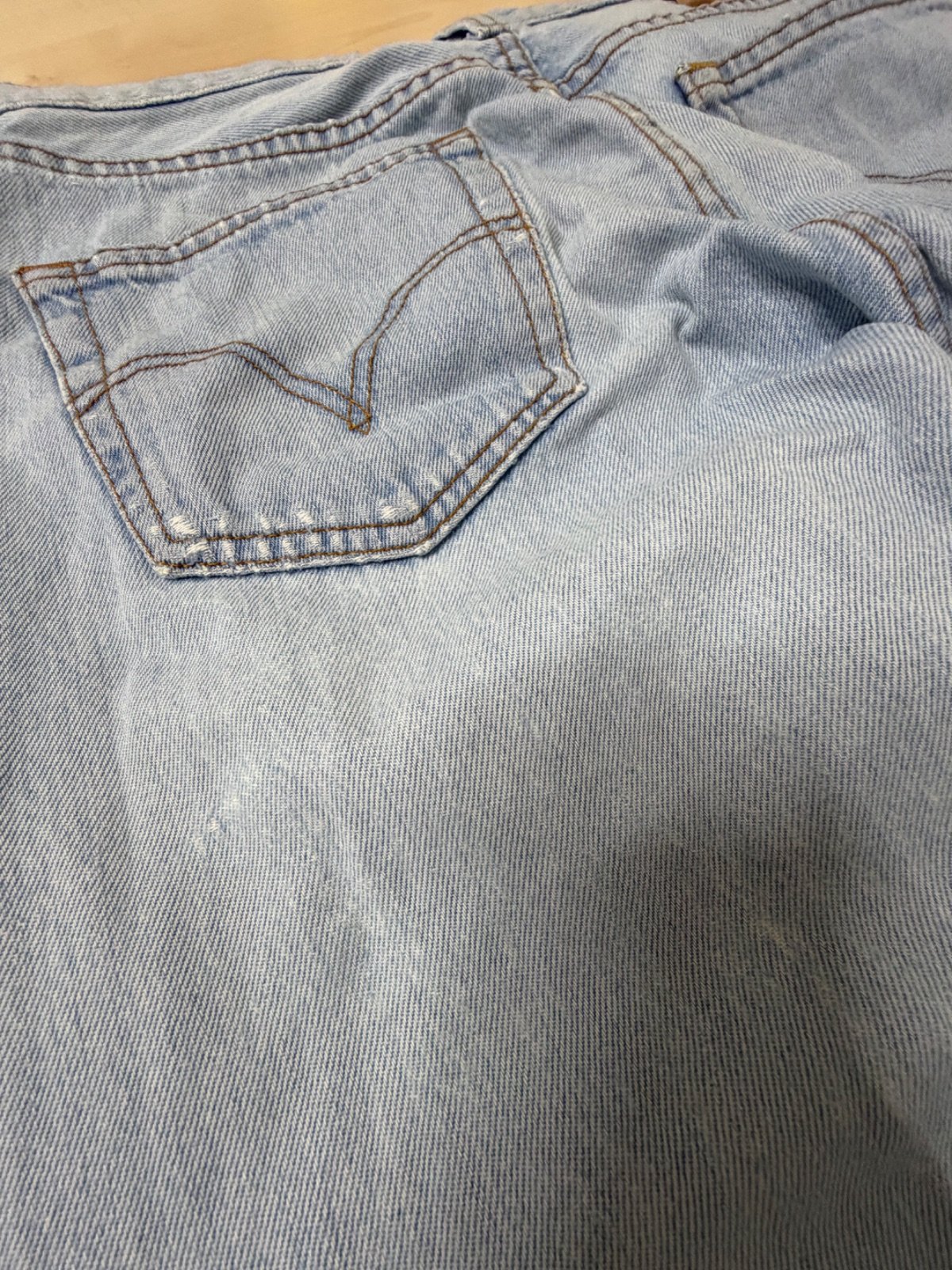 Levi's 501 vaquero hombre azul claro vintage lavado — foto 3