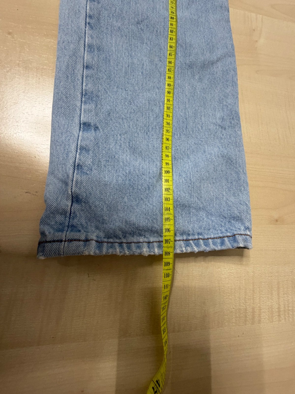 Levi's 501 vaquero hombre azul claro vintage lavado — foto 9